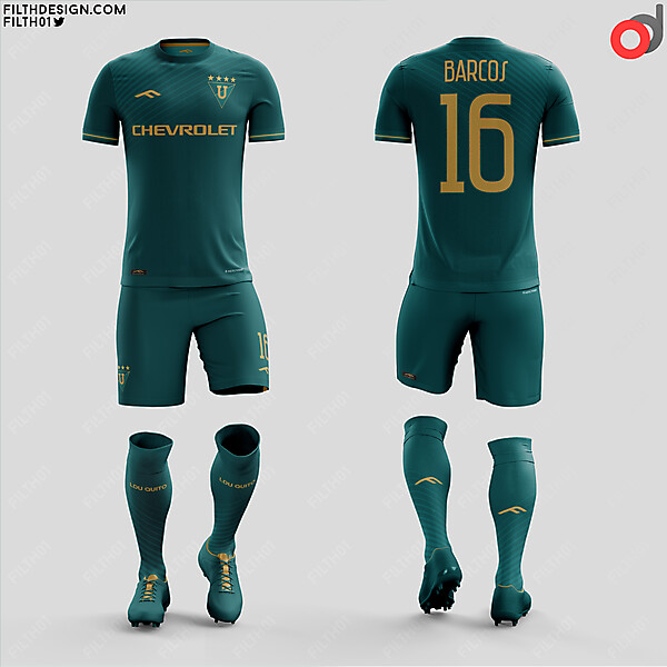 LDU Quito x F-Sports | Away Kit