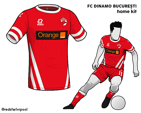 Dinamo Bucuresti - Home Kit