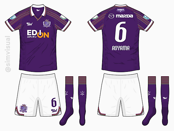 Sanfrecce Hiroshima Home Kit