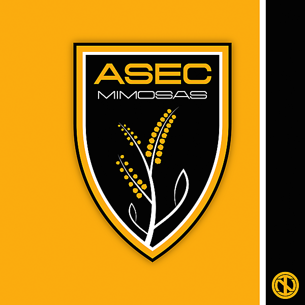 ASEC Mimosas | Crest Redesign Concept