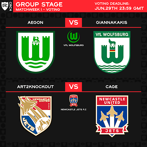 Group E - Matchweek 1 - Voting