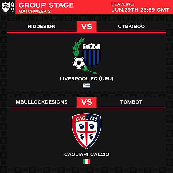 Group F - Matchweek 2