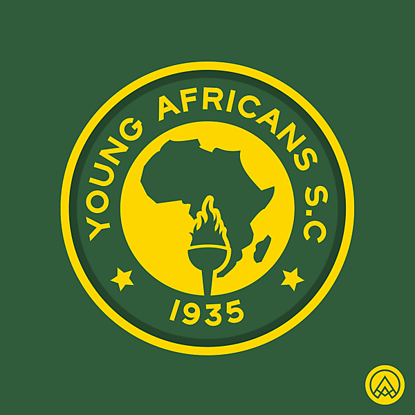 Young Africans S.C - Crest Redesign