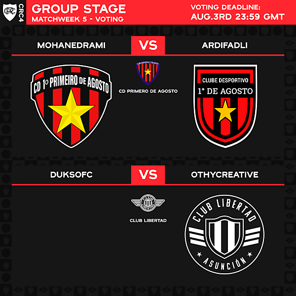 Group C - Matchweek 5 - Voting