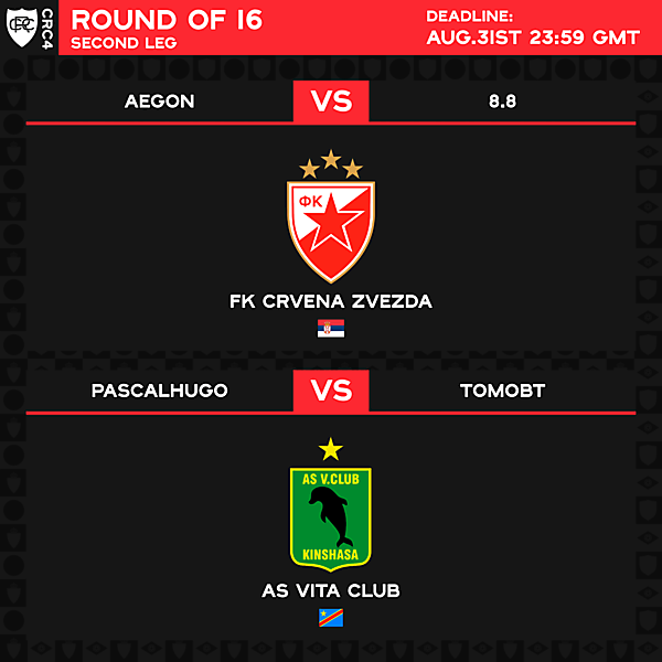 Round of 16 - 2nd leg