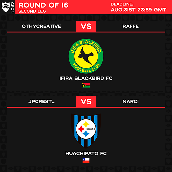 Round of 16 - 2nd leg