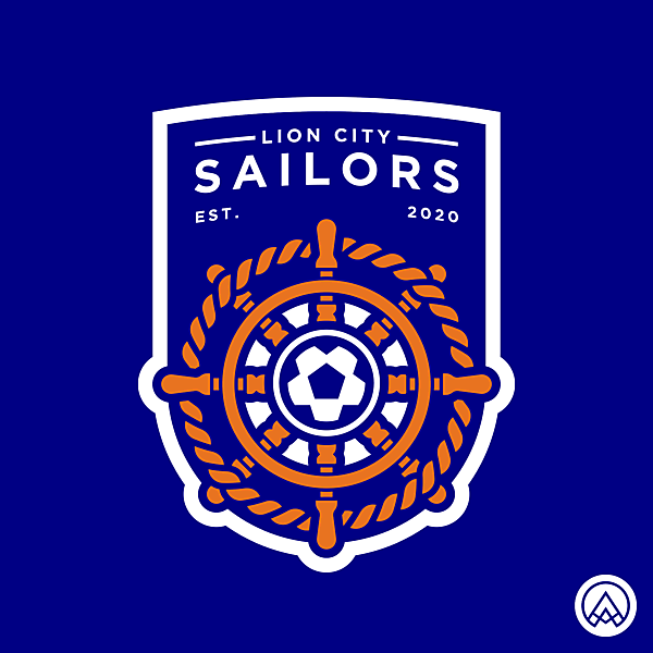 Lion City Sailors F.C - Crest Redesign 