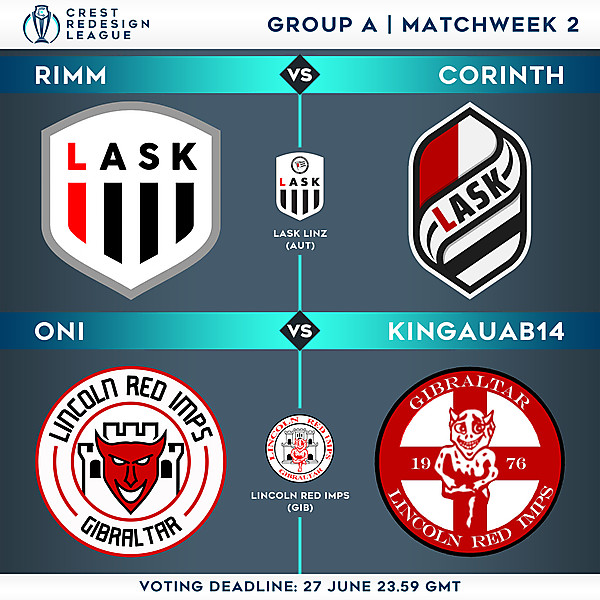 Group A - Matchweek 2 - Voting