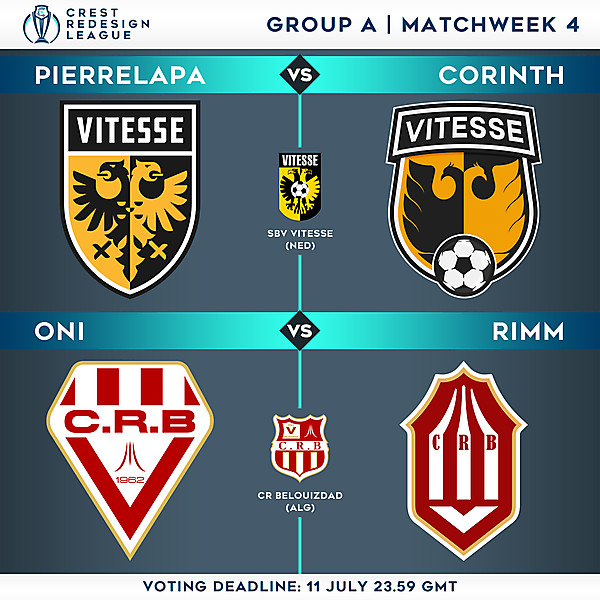 Group A - Matchweek 4 - Voting