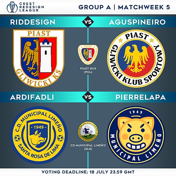 Group A - Matchweek 5 - Voting