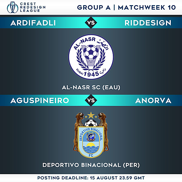 Group A - Matchweek 10