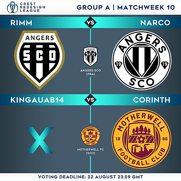 Group A - Matchweek 10 - Voting