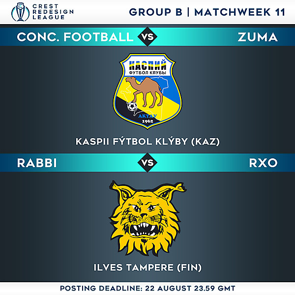 Group B - Matchweek 11