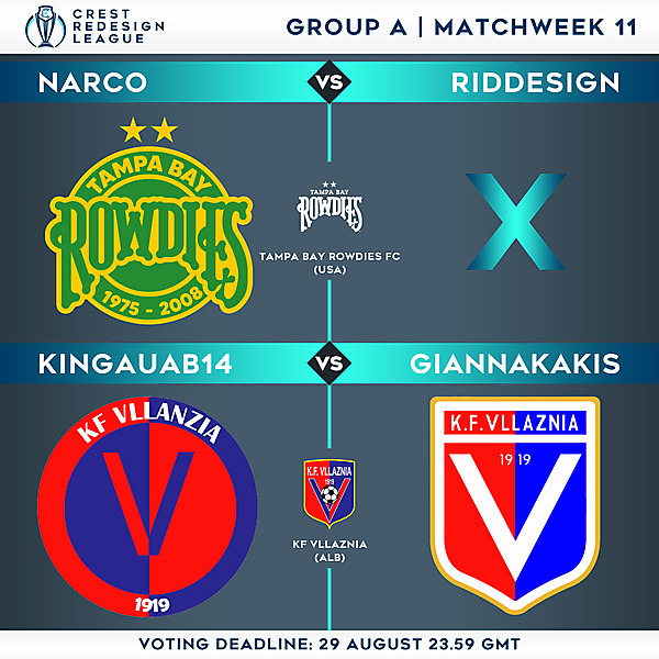 Group A - Matchweek 11 - Voting