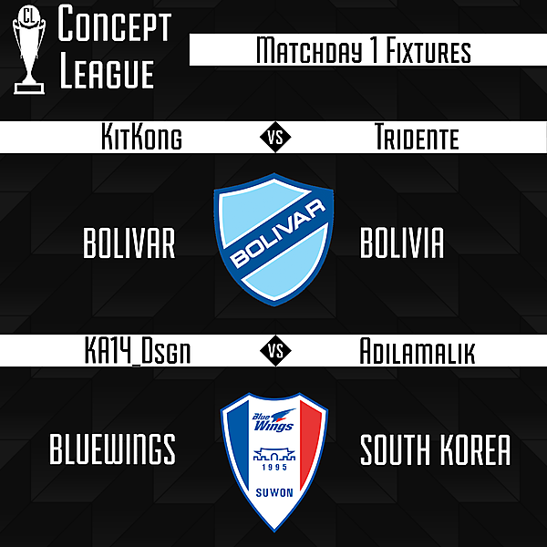 Second League Matchday 1 Fixtures
