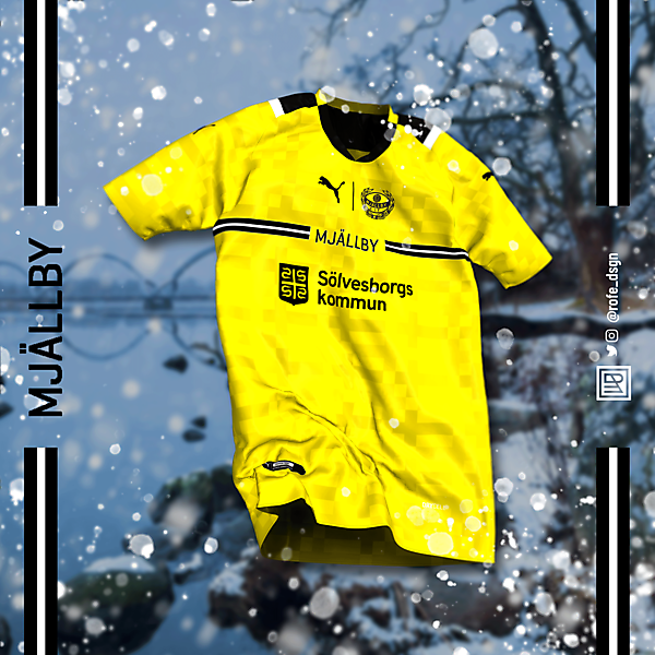 Mjällby AIF Home Kit x Puma | @rofe_dsgn