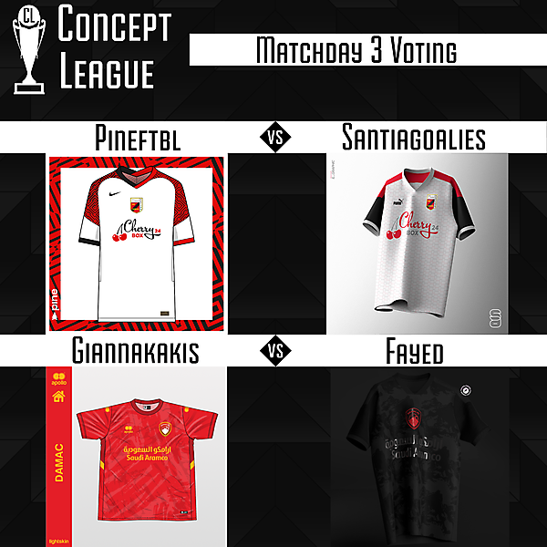 Premier League Matchday 3 Voting