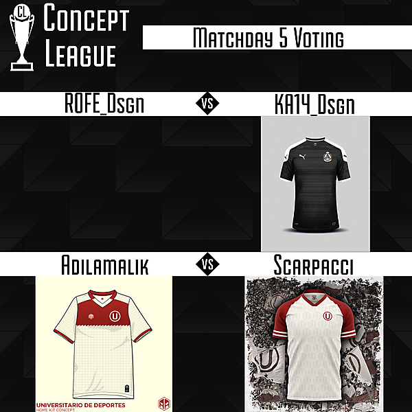 Second League Matchday 5 Voting