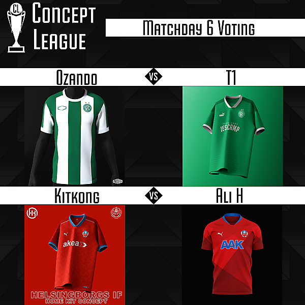 Second League Matchday 6 Voting