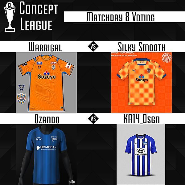 Premier League/Second League Matchday 8 Voting