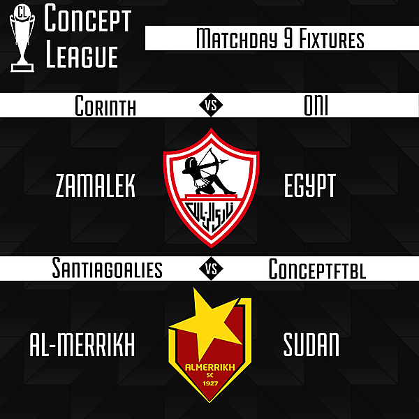 Premier League Matchday 9 Fixtures