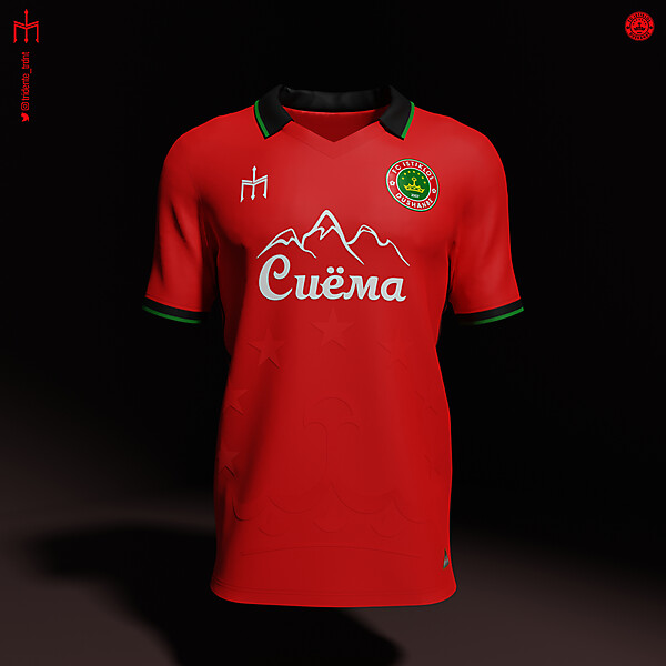 Futbol'nyj Klub Istiklol X TRIDENTE | Home kit