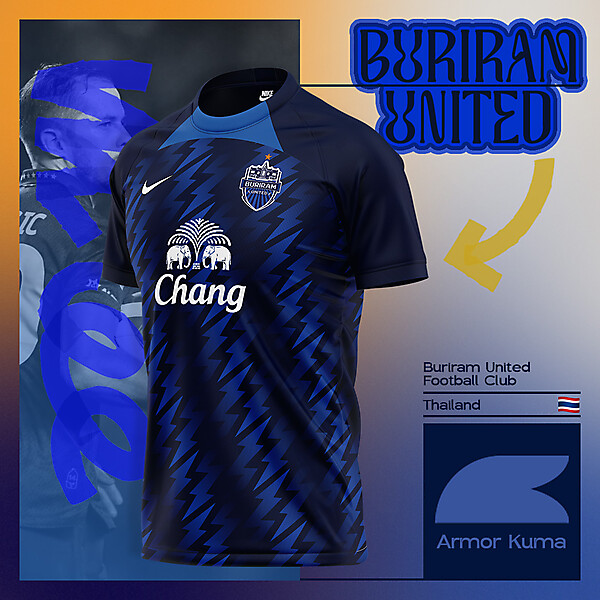Buriram United Home kit Concept