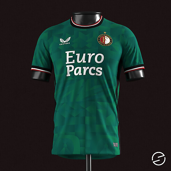 SC Feyenoord x Castore concept away shirt