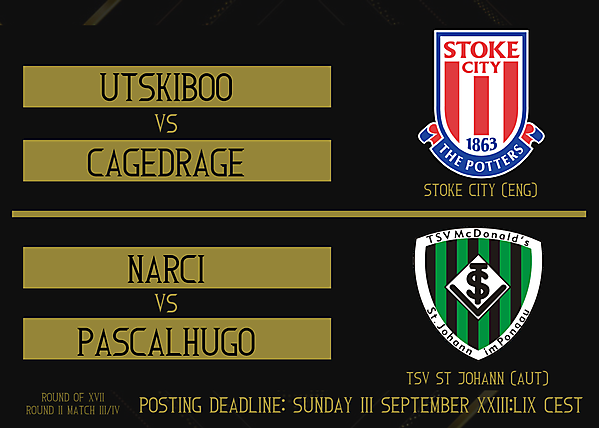 Round of 16 Part II - Matches 3 & 4