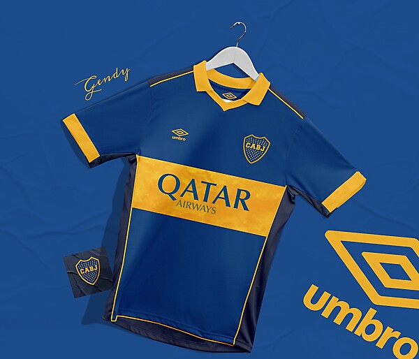 Boca Juniors Home Kit Concept 