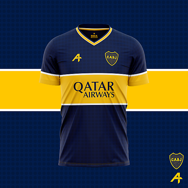 Boca Juinors home kit concept