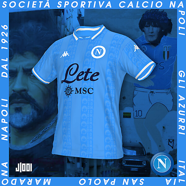 SSC NAPOLI | KAPPA HOME SHIRT CONCEPT