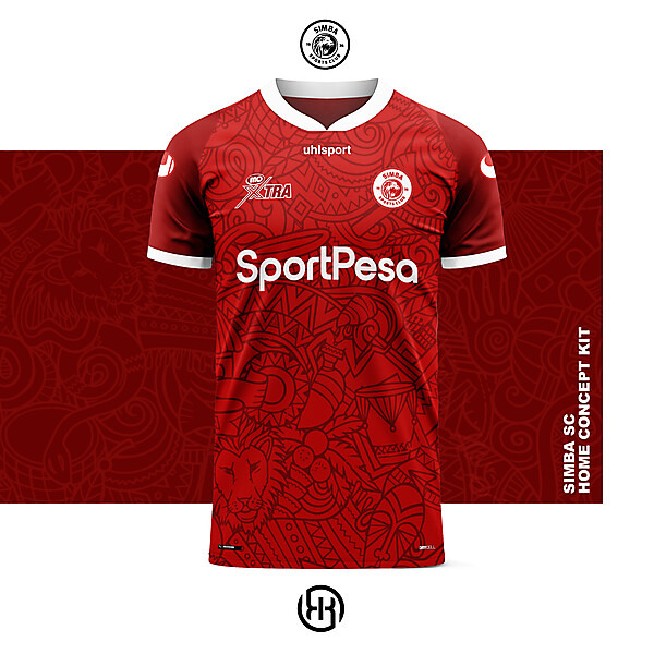 Simba SC | Home kit concept