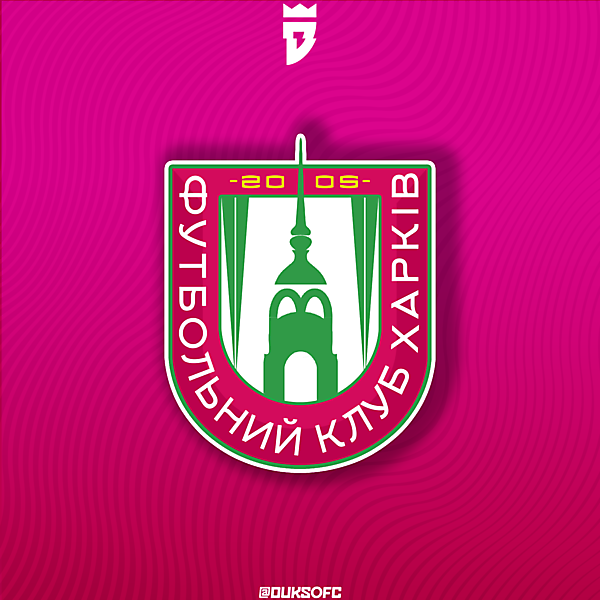 FC Kharkiv Logo Design