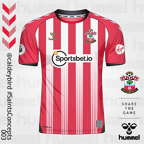 SaintsFC x #Hummel - Home Shirt Concept