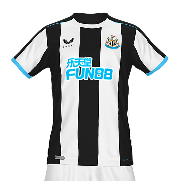 Newcastle United home kit by @feliplayzz