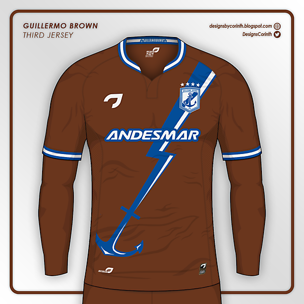Guillermo Brown | Third jersey