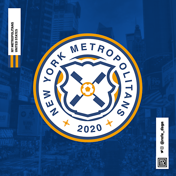 NEW YORK METROPOLITANS BRAND BY @rofe_dsgn