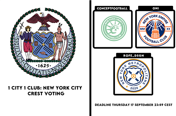 1 CITY 1 CLUB - - NEW YORK CITY - CREST VOTING