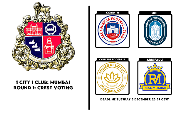 1 CITY 1 CLUB - MUMBAI - CREST VOTING