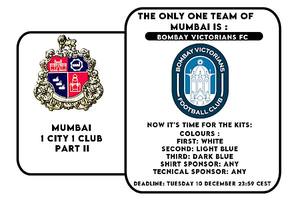 1 CITY 1 CLUB - MUMBAI - PART II - KITS