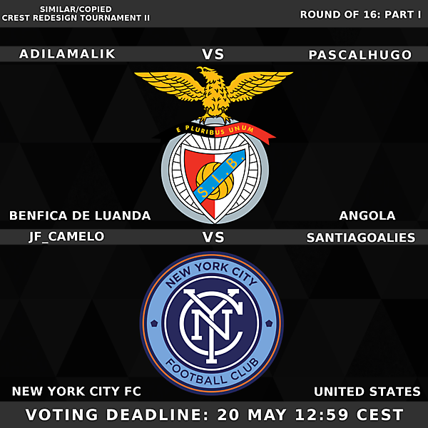 Round of 16 Part I - Matches 1 & 2