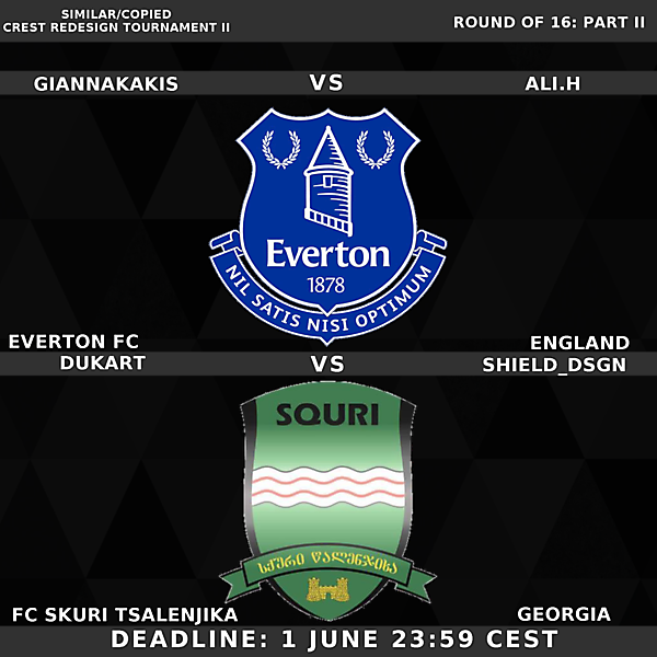 Round of 16 Part II - Matches 7 & 8