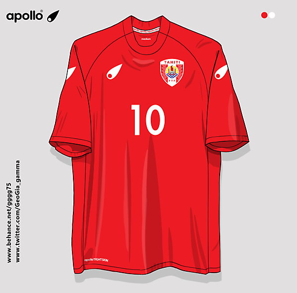 tahiti home jersey