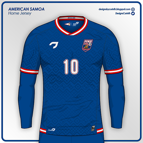 American Samoa | Home Jersey