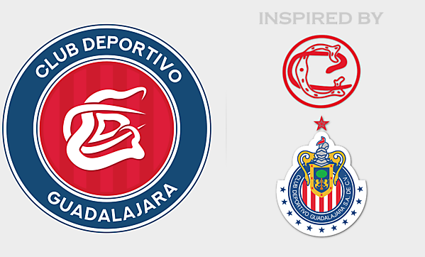 CD Guadalajara Crest Redesign