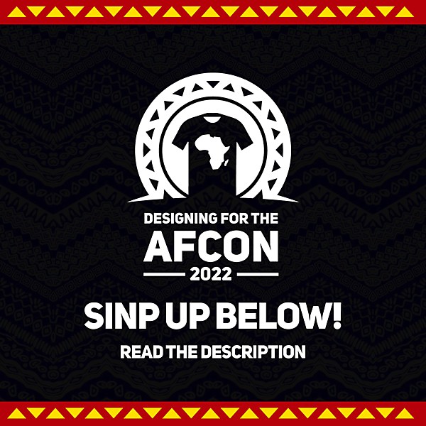 Designing for the AFCON 2022 - Sign Up