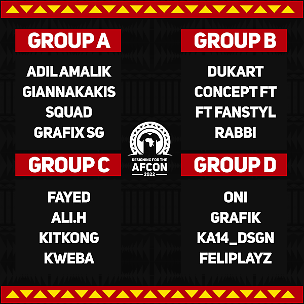 Groups stage draw