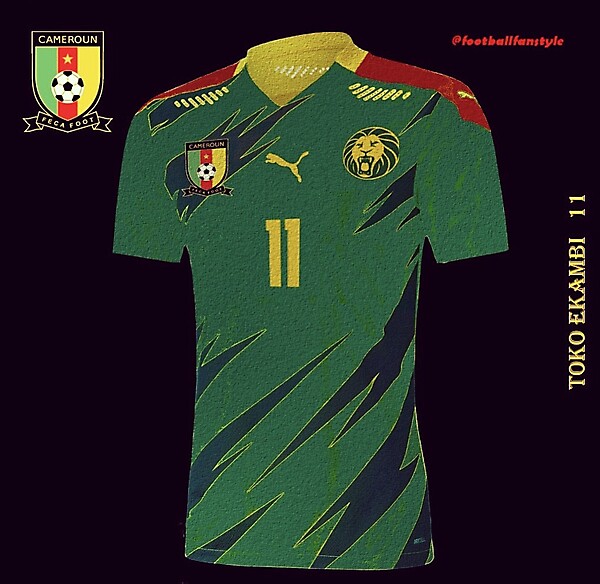 Cameroon x Puma concept kit