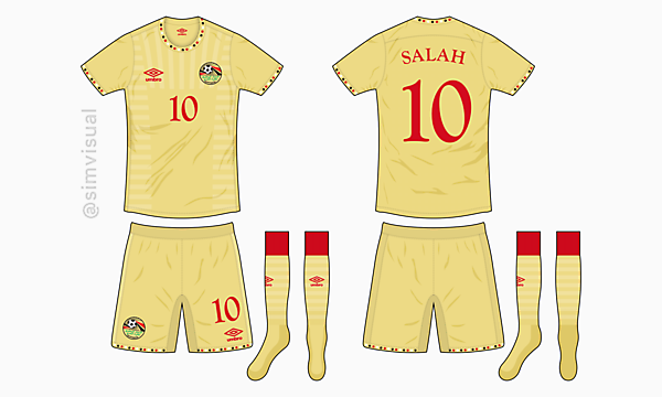 Egypt Away Kit - Umbro